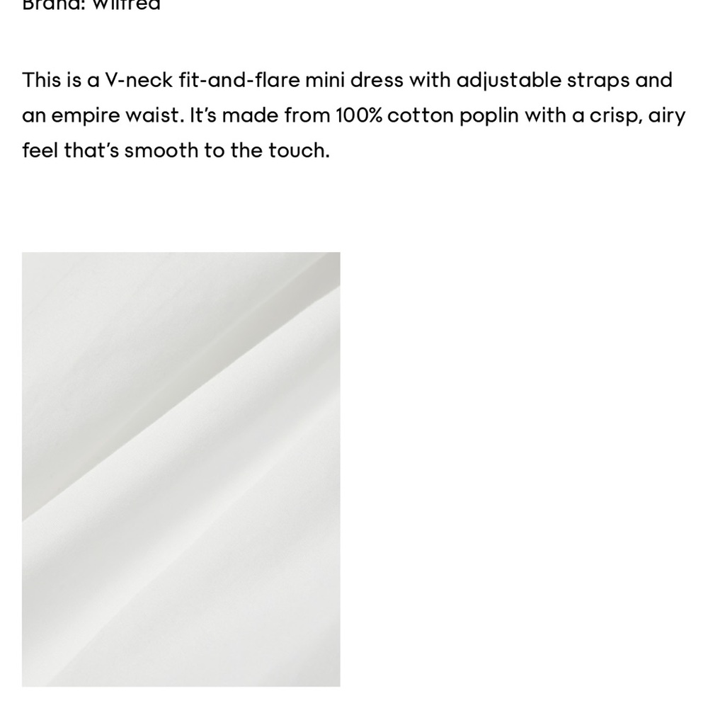 Aritzia White Mini Dress - Picture 6 of 10